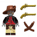 Cowboy Zombie Gun slinger Minifigure Toy