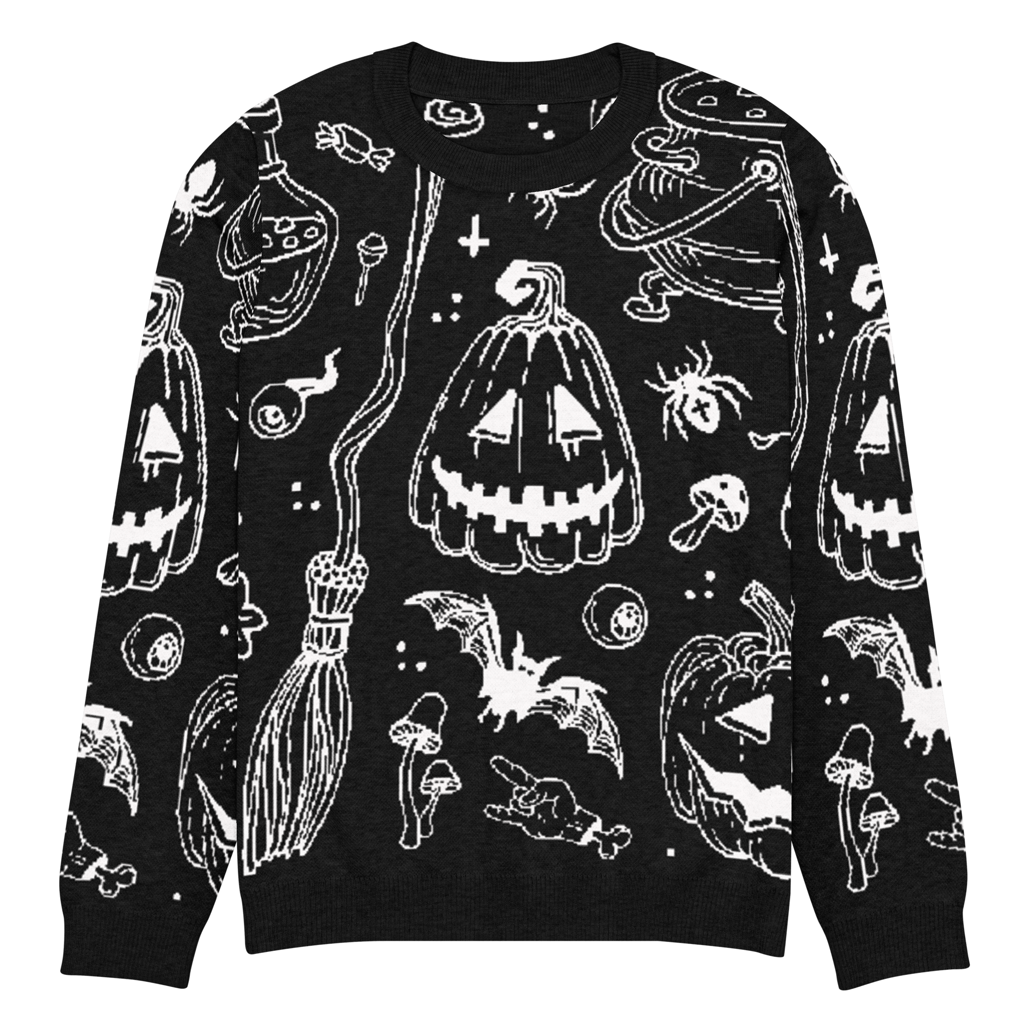 Cozy Creep Knit Crewneck Sweater