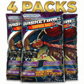 4-Pack Presstine Basketball Trading Cards Surprise Bag