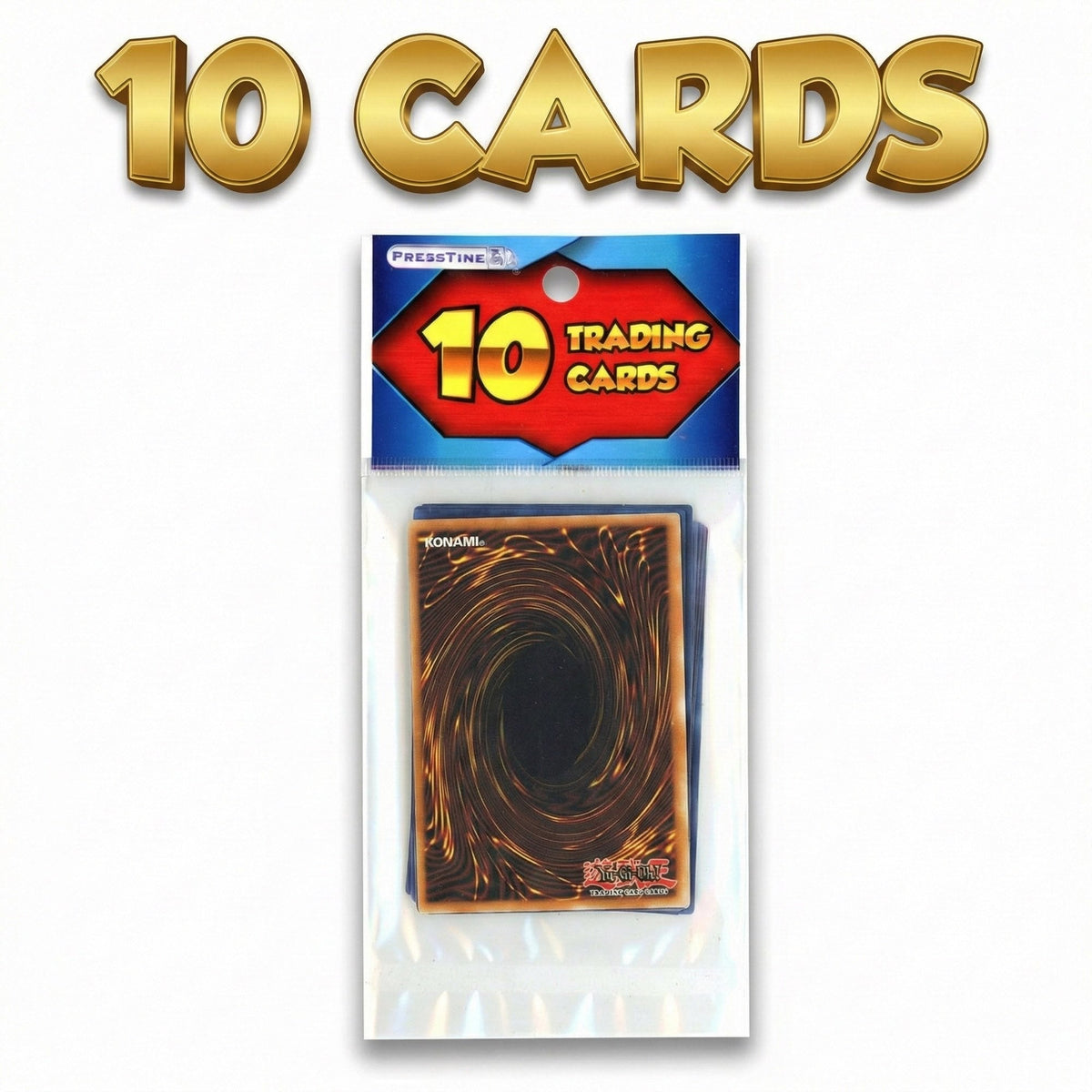 Presstine Yu-Gi-Oh! 10-Card Trading Card Pack