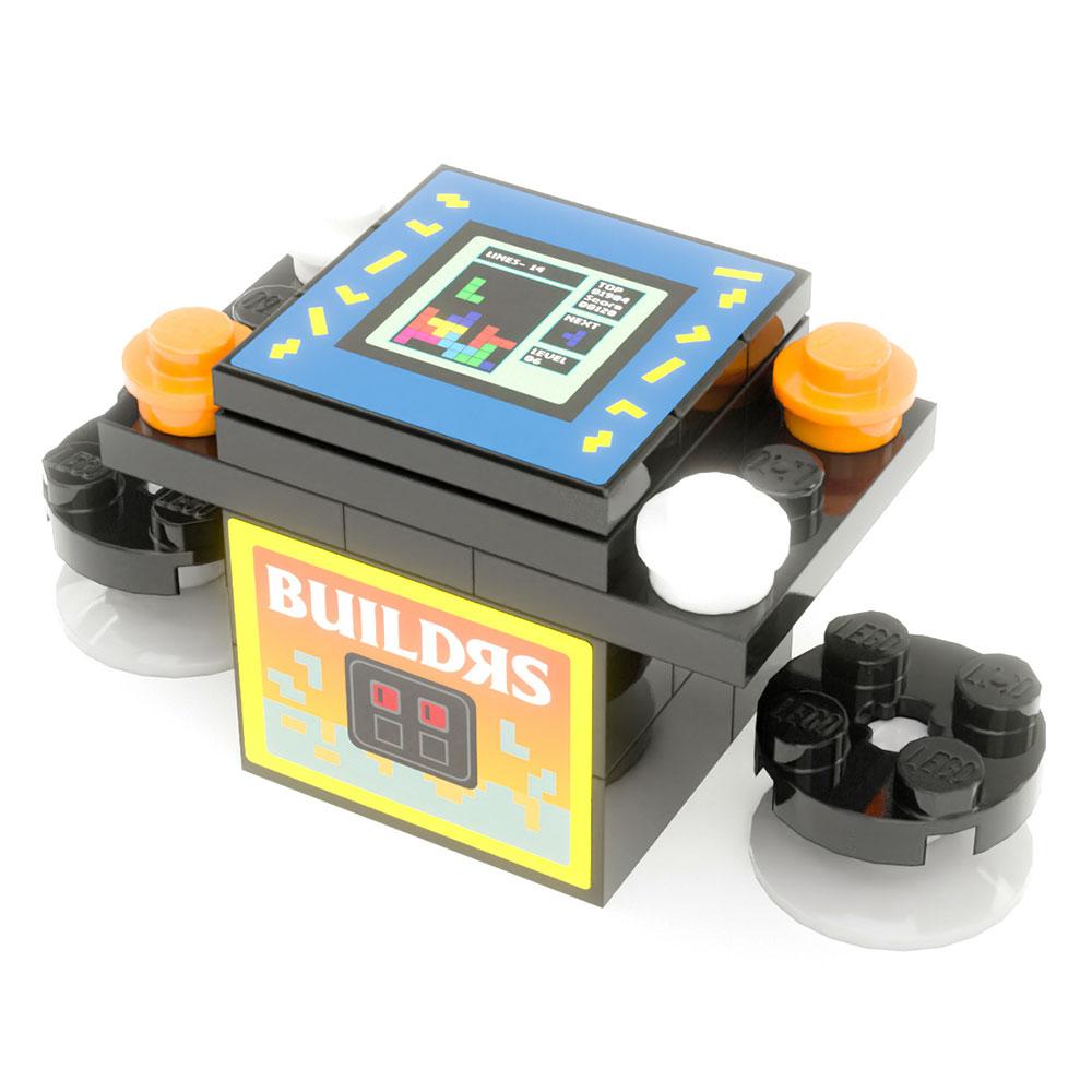Buildᴙs 2-Player Classic Arcade made using LEGO parts - B3 Customs