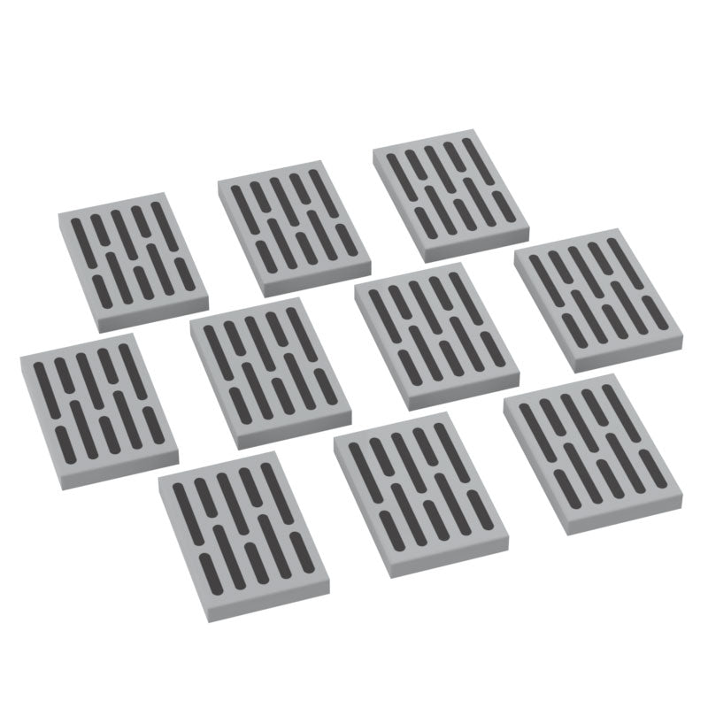 Dark Panels 10-Pack (Space, SW) made using LEGO parts - B3 Customs