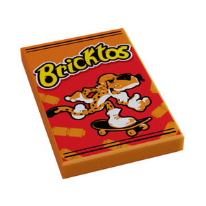 Bricktos Minifig Snack (2x3 Tile)