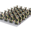 World War 2 American Soldiers set of 24 Minifigure Toy d-259