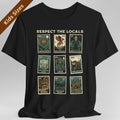 D&D Monsters Respect the Locals Stamp Kids T-Shirt