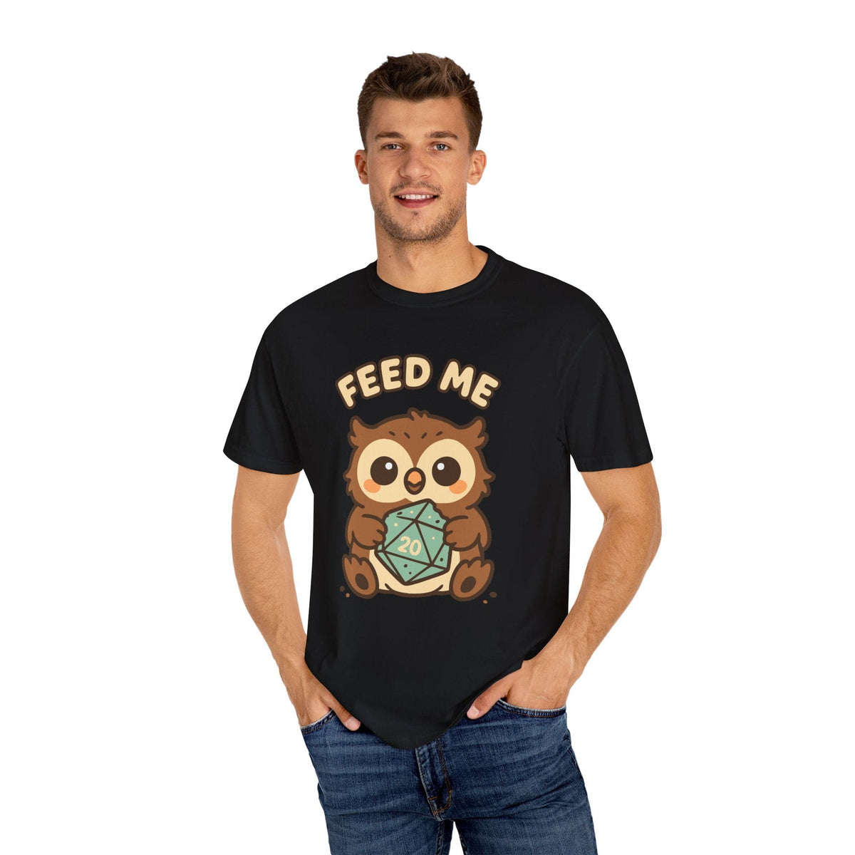 D&D Owlbear Feed Me T-Shirt - Comfort Colors