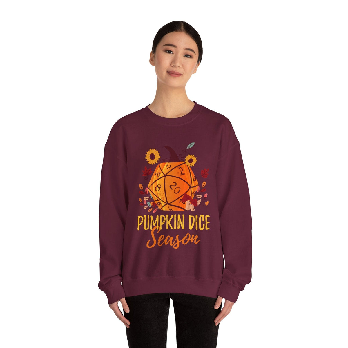 D&D Sweatshirt Pumpkin Dice Season