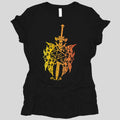 D&D Sword D20 Women's T-shirt
