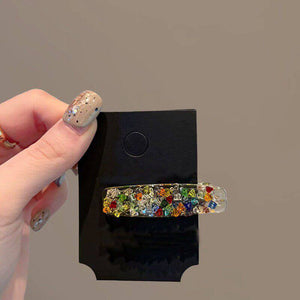 Colorful Crystals Barrettes
