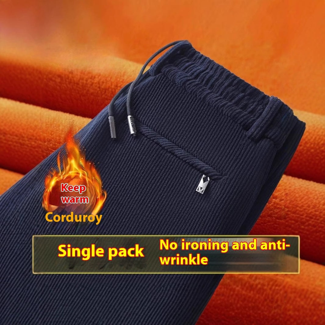 Korean Style Trendy All-matching Corduroy Pants