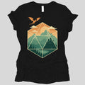 D20 Mountain Landscape Women's T-shirt