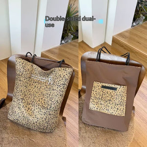 Khaki Leopard Print