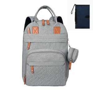Light Grey With diaper pads