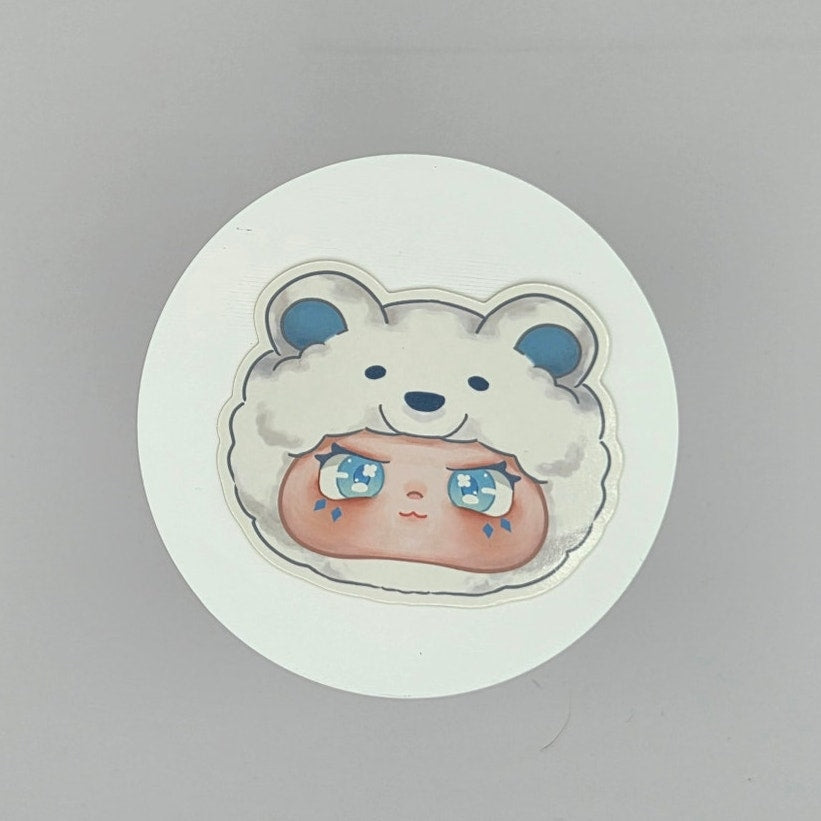 Idol Plush First Gen Animal - Card Confirmed Polar Bear