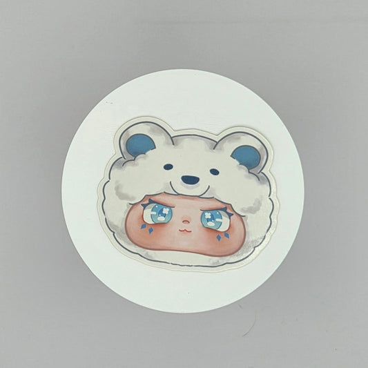 Idol Plush First Gen Animal - Card Confirmed Polar Bear