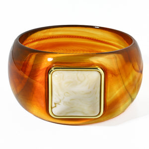 Amber White Stone