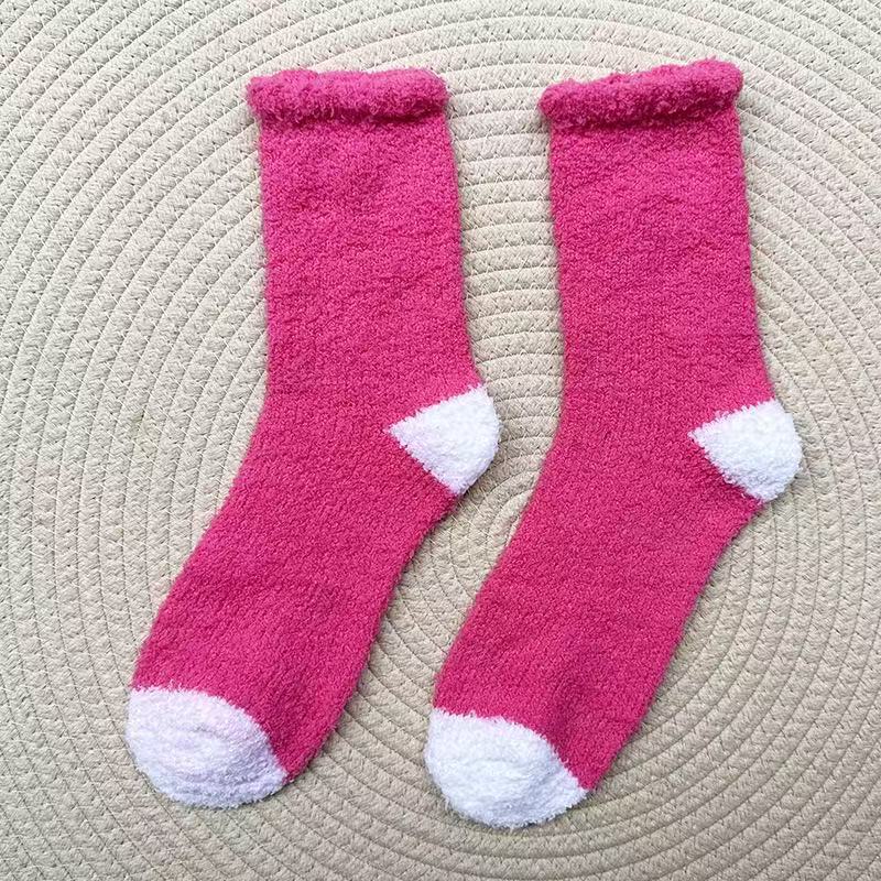 Thickened Coral Fleece Socks For Women Extra Warm