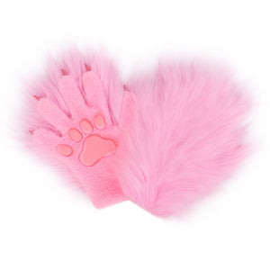 Pink Full Finger Meat Pad Nail