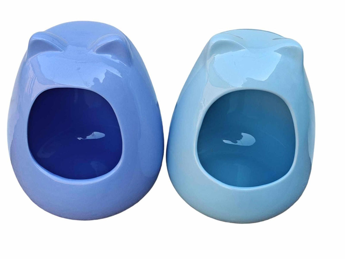 Sky Blue Ceramic Dust House  "Chilly House Original " by PNC - Large