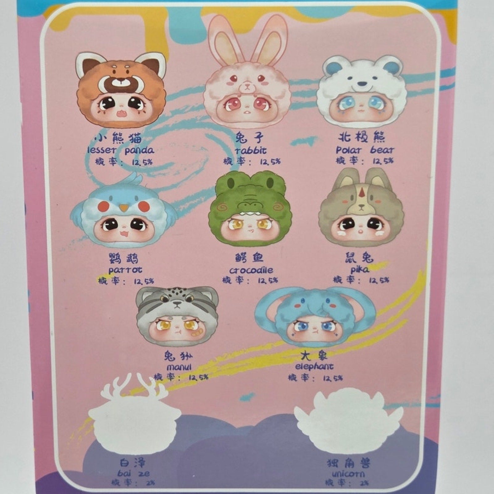 Idol Plush First Gen Animal - Confirmed Pika