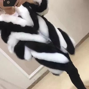 Black White