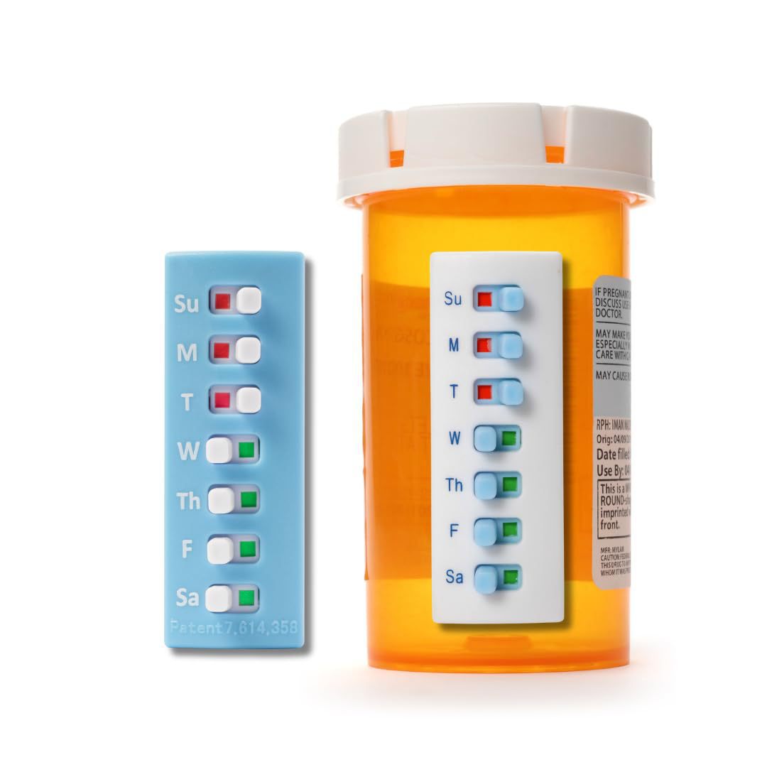 Reusable Pill Tracker Tracking And Reminders Tool