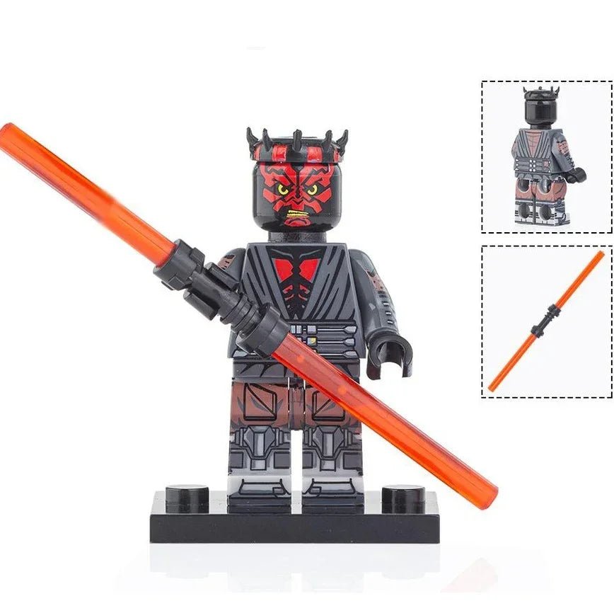 Darth Maul Star Wars Lego Compatible Minifigure 1