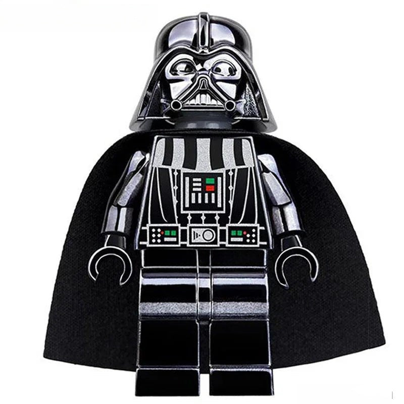 Darth Vader (Metallic) Lego Star Wars Minifigures Custom Toys 5