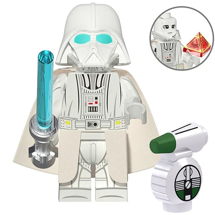 Darth Vader (White) Star Wars Lego Compatible Minifigure 4