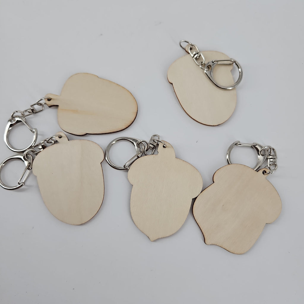 [Like New] RattanView 24-Piece Acorn Keychain Craft Set, 12 Styles