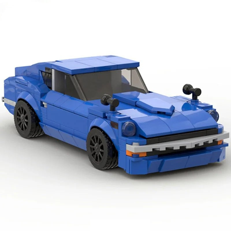 Datsun 240 Z Classic Muscle Custom Lego Cars Minifigures Building Block Toys
