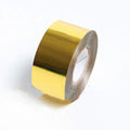 Electrochemical Aluminum Leather Plastic Hot Gold Foil Branding Multi-color Optional Cutting On Demand