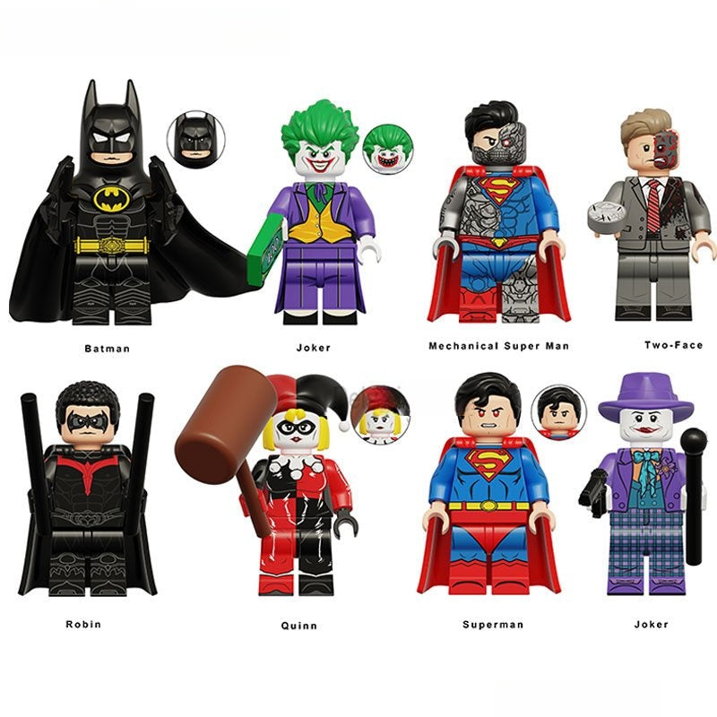 DC Superheroes Set of 8 Best New Minifigure Toy