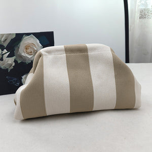Bold Stripes Dark Khaki Beige