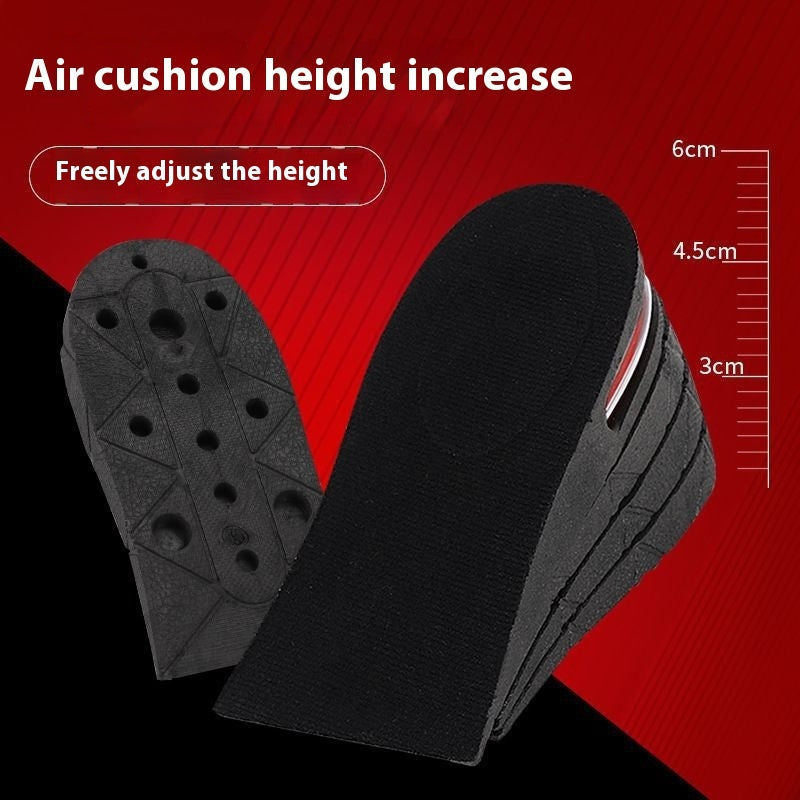 Height Increasing Insole For Women Invisible Comfortable Height Increasing Insole Men Sweat Absorbent