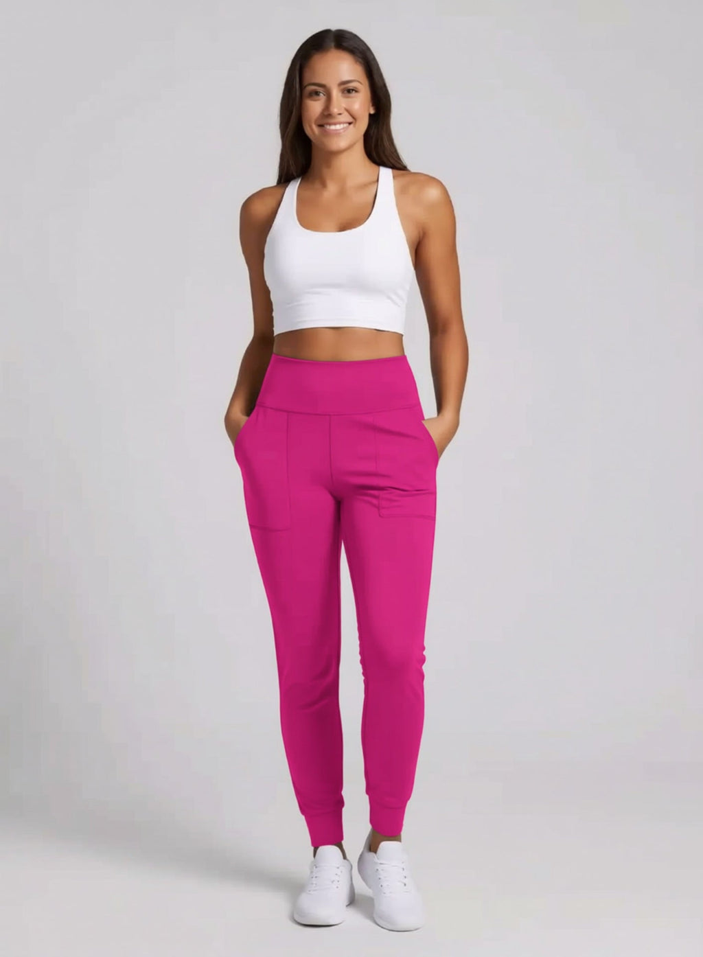 Cross-border Women's Yoga Sweatpants, High-waisted, Wide