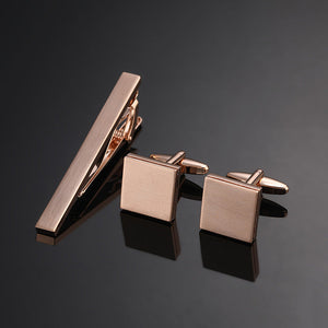 Rose Gold Square Brushed