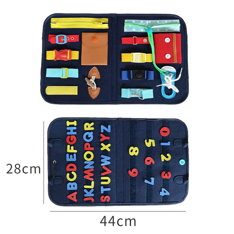 Buttons & Dressing Busy Book