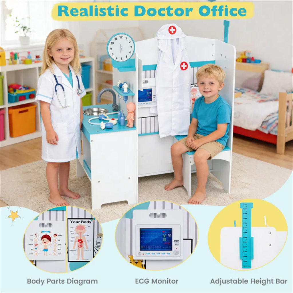 Little Healers Wooden Doctor Station
