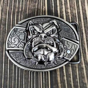 Dog Head Knife Black Belt