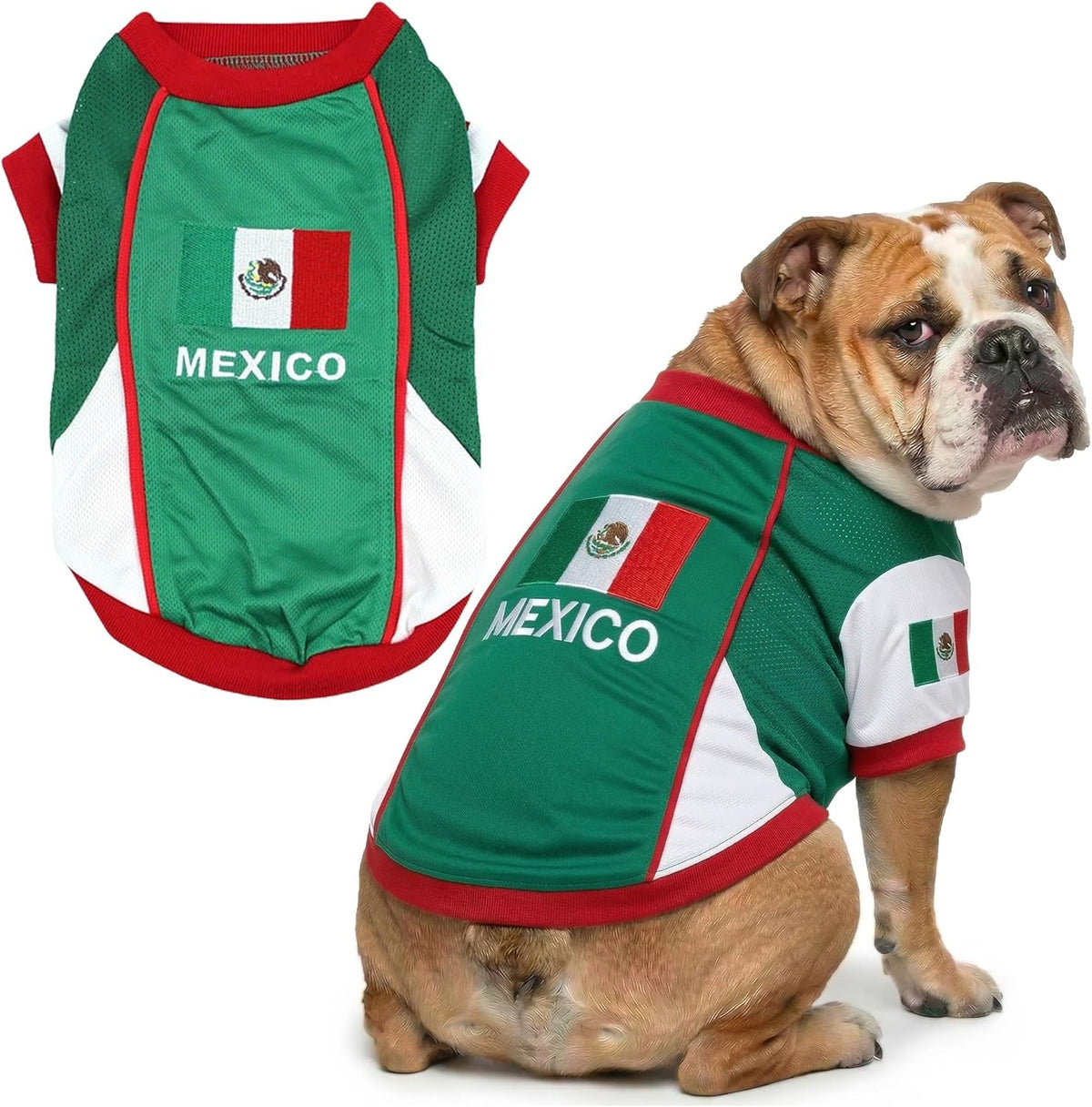 Parisian Pet Breathable Mesh Soccer Jersey for Dogs, XS–5XL