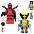 Deadpool  & Wolverine SET OF 2 Marvel MCU Minifigure Toy 1