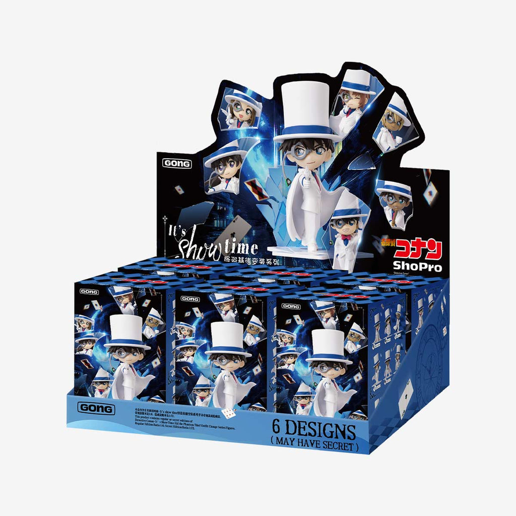 Detective Conan Its Show Time Kid the Phantom Thief Outfit Change Series Figures by POP MART