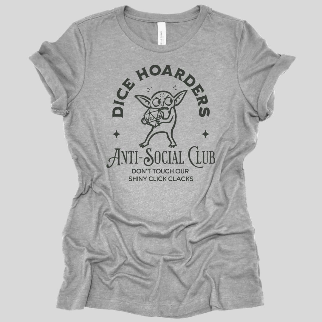 Dice Hoarders Anti-Social Club Women's T-shirt