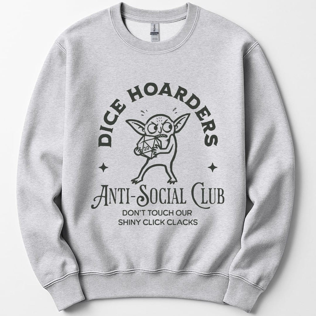Dice Hoarders Anti-Social Club Sweatshirt