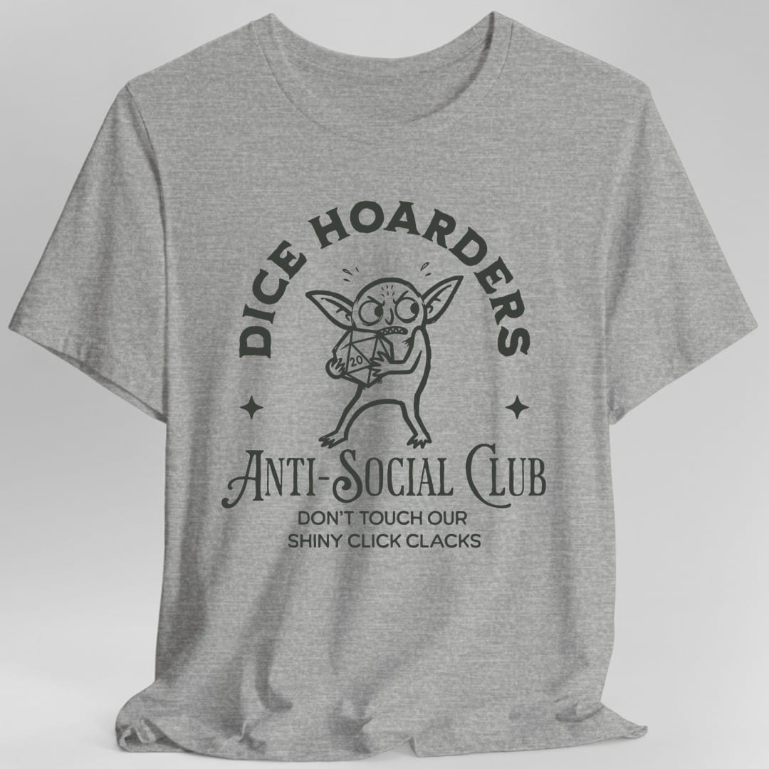 Dice Hoarders Anti-Social Club T-Shirt