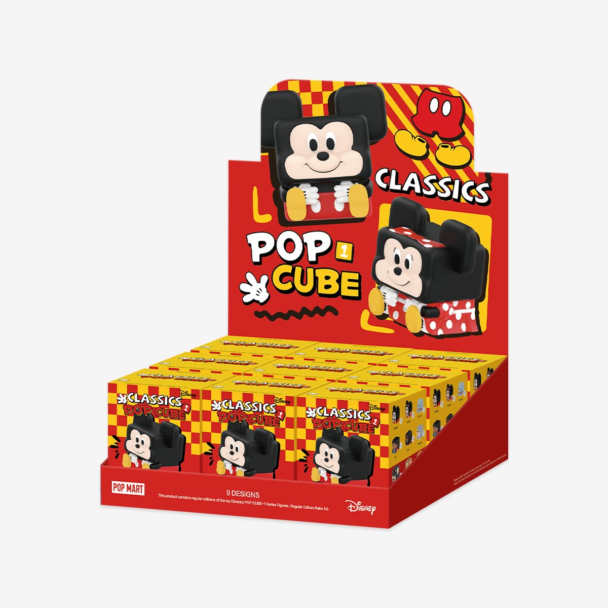 Disney Classics POP CUBE-1 Series Figures by POP MART