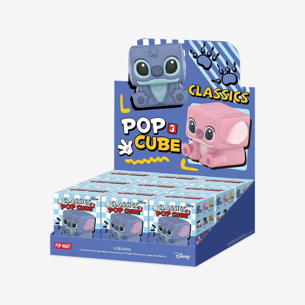 Disney Classics POP CUBE-3 Series Figures by POP MART