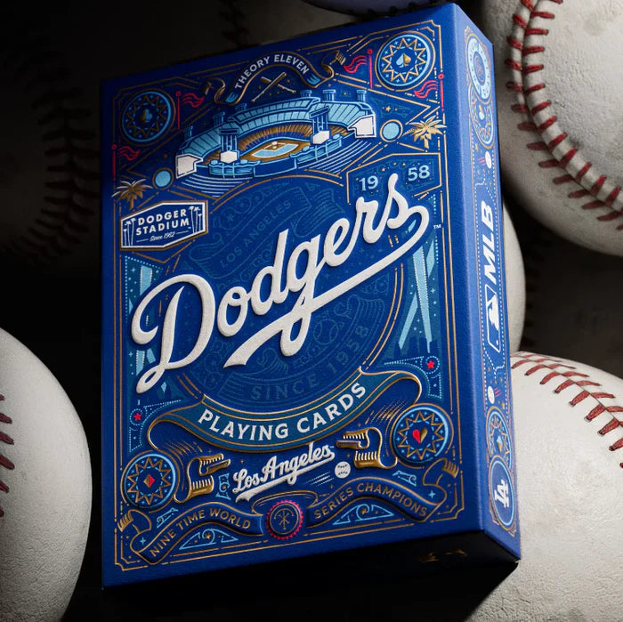 Theory11 Los Angeles Dodgers - Brick (12 decks)