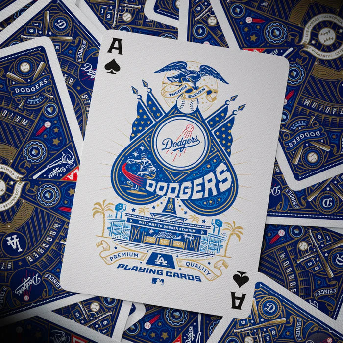 Theory11 Los Angeles Dodgers - Brick (12 decks)